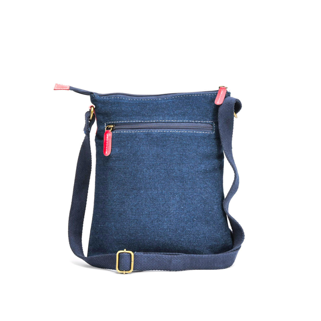 Hand Painted Leather and Denim - Family Bonds