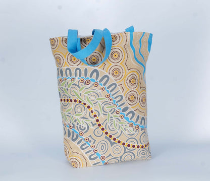 Recycled Cotton Tote Bag - Dolphin 'Beauty After Bruises'